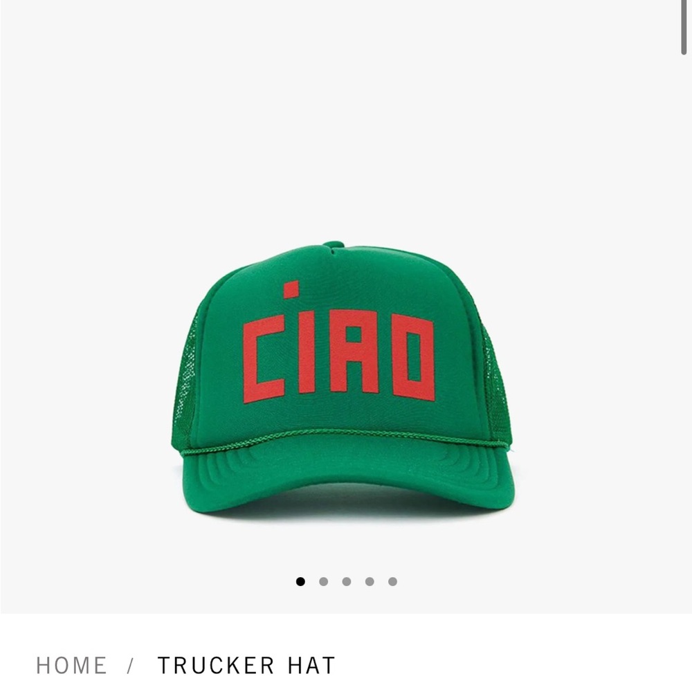 Clare V Ciao Trucker Hat